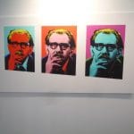 Uglár Csaba Darabok Warhol Aczél-szériájából, acb Galéria