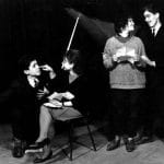 1963 körül - Garay Gimnázium irodalmi színpadán Merő Bélával